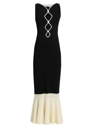 MAUDE KNIT MIDI DRESS