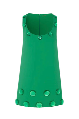 ARAVINE DRESS JADE GREEN