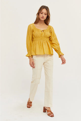 SERENA BABYDOLL TOP