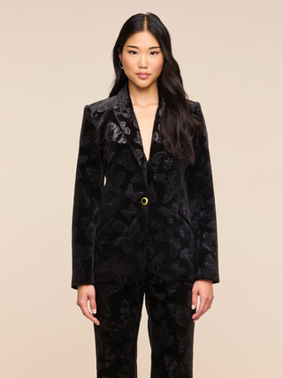 BLACK BUTTERFLY CHAMBERLAIN BLAZER
