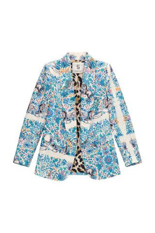 LINEN SMOKING JACKET