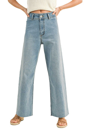 STRAIGHT LEG DENIM PANT MMP623 - L
