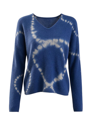 TIE DYE SWIRL SWEATER