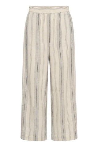 RIMONE DRIZA CULOTTE PANTS IVORY STRIPE