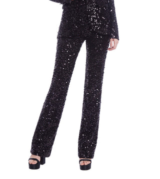 VELVET SEQUIN PANT