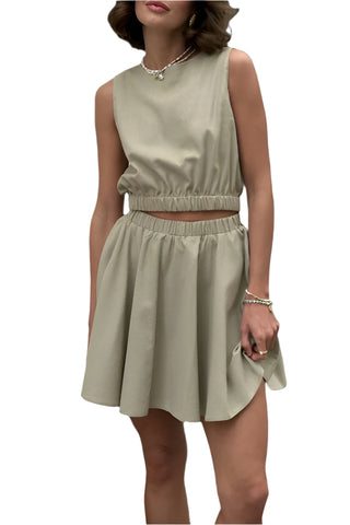 SET MATCH SKIRT SET