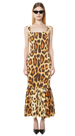 MUSA LEOPARD DRESS LEOPARD