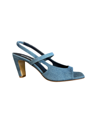 SURI DENIM SLINGBACK