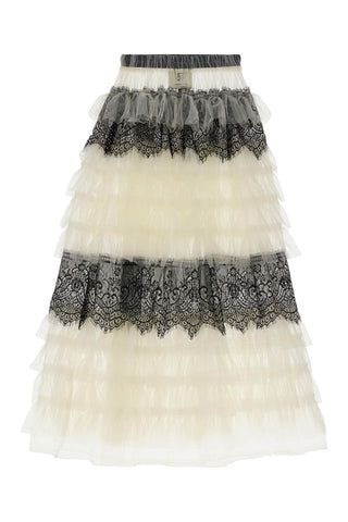TULLE RUFFLE SKIRT