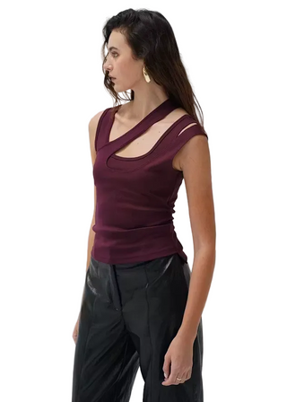 BARDOT DOUBLE LAYERED TANK FIG