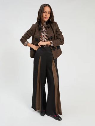 SPLIT PLEAT PANT