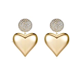 Lara Heart Earrings