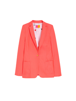 ORANGE POP BLAZER