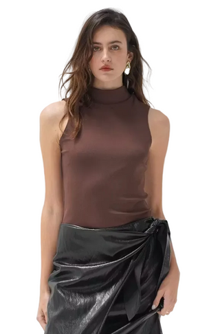 CELINE TURTLENECK FRENCH ROAST