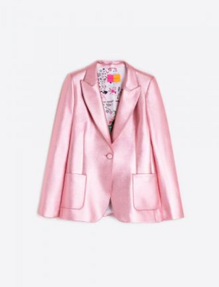 METALLIC ROSA BLAZER
