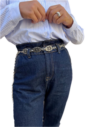 Silver Chain Belt
