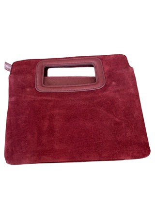 Rubino Suede Clutch Bag