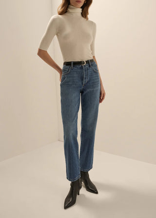 THE AMELIA TOP IVORY