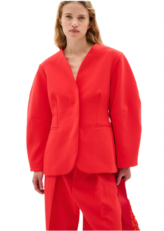 WILCOX BLAZER SCARLET