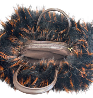 CHOCOLATE FUR BAG