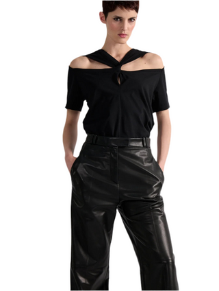 CUT OUT OF SHOULDER TEE
