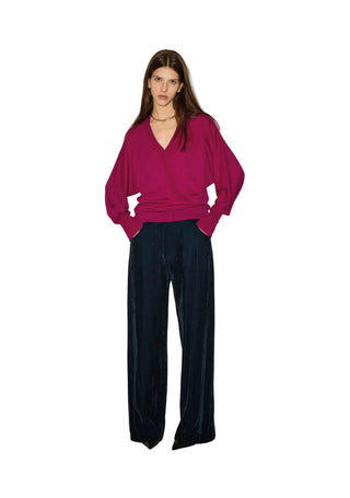 ORCHID V NECK SWEATER