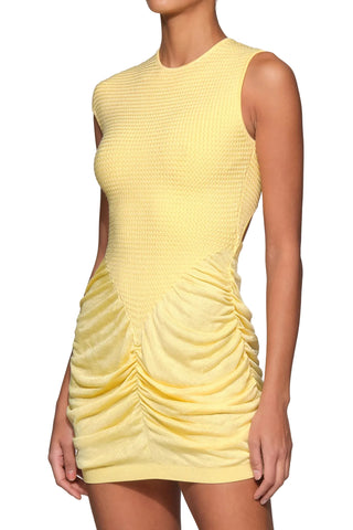 INGRID KNIT MINI DRESS BUTTER