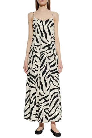 ZEONA P DRESS ZEBRA
