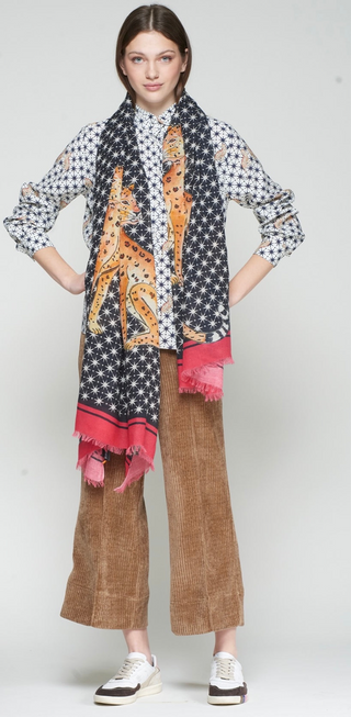 LEOPARD SCARF