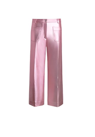 PNRIN5W254 METALLIC PANTS ROSA METALIZADO STRECH