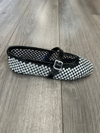 Crystal Mesh Mary Jane