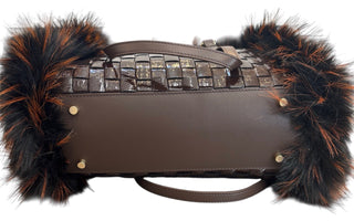 CHOCOLATE FUR BAG