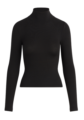 THE RIBBED TURTLENECK