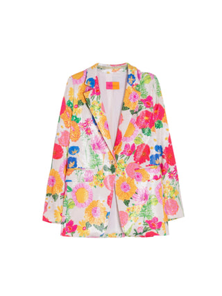 FLORAL BLAZER