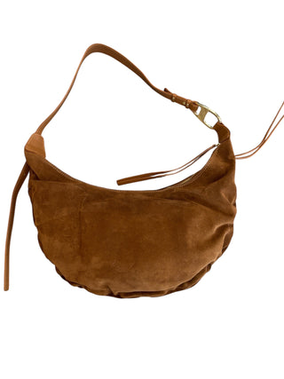 SUEDE COGNAC BAG