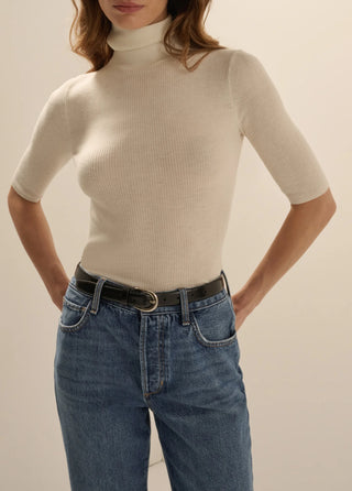 THE AMELIA TOP IVORY