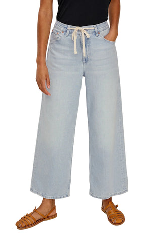 ANGELENO WIDE LEG CROP SCUBA