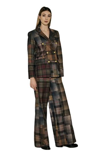 PLAID JACKET