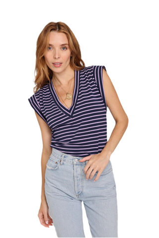 GARANCE STRIPE T-SHIRT