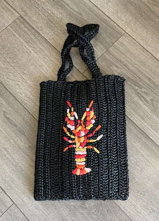 Lobster Crochet Bag