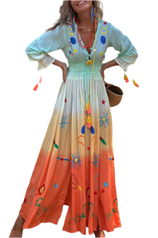 BOHEMIAN MAXI DRESS