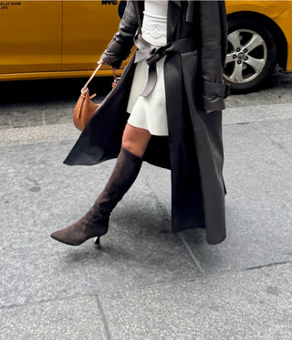 Moderna Chocolate Suede Boot