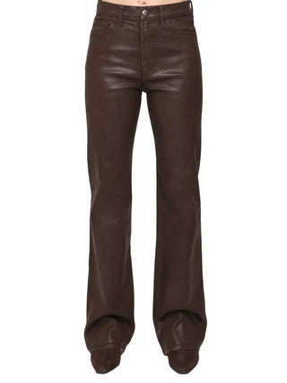 EVIE HIGH RISE SLIM BOOT coated mocha