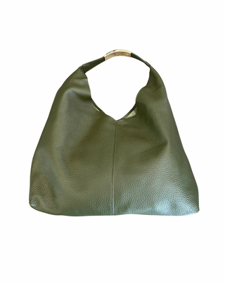 Olive Pebble Bag