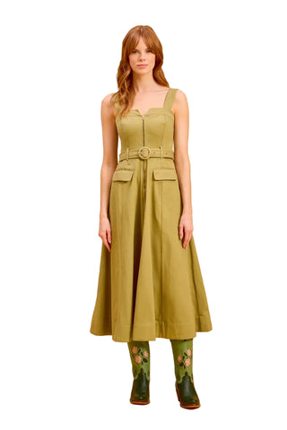 FOSTER DRESS OLIVE
