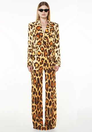 GREATA  LEOPARD BLAZER