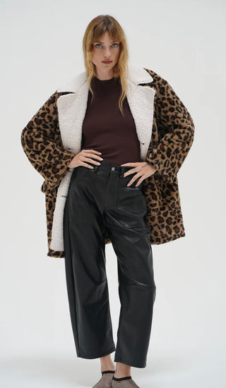 RANA FAUX LEOPARD JACKET