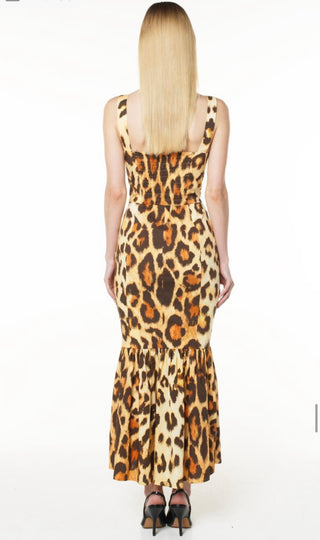 MUSA LEOPARD DRESS LEOPARD