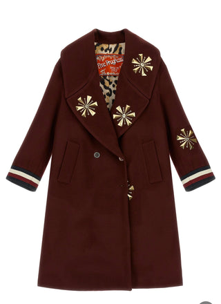 DARK CHERRY ICON COAT