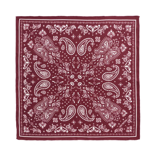 PAISLEY SILK BANDANA